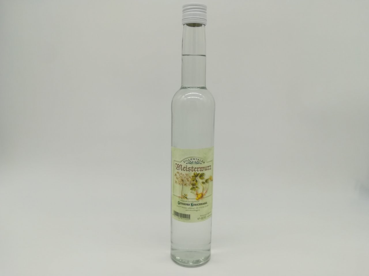 Zillertaler Meisterwurz 40% Alkohol 0,5 Liter