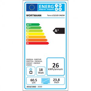 TERRA LED 2462W PV silber DP/HDMI GREENLINE PLUS 