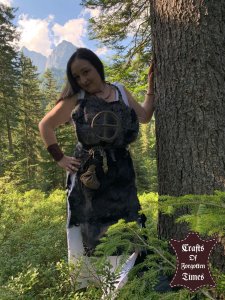 Hirschfetzen Fell Schürze