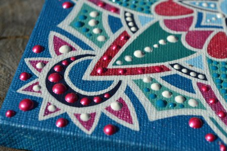 Mandala blau