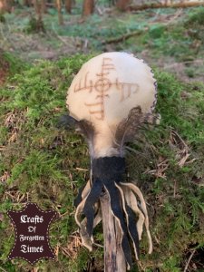 Ziegen Rohhaut Hand Rassel (Maraca)