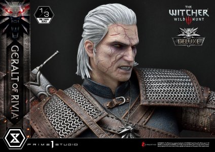 Witcher 3 Wild Hunt Statue 1/3 Geralt von Riva Deluxe Version 88 cm 22