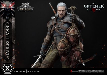 Witcher 3 Wild Hunt Statue 1/3 Geralt von Riva Deluxe Version 88 cm 17