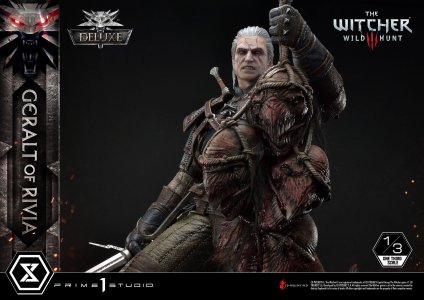 Witcher 3 Wild Hunt Statue 1/3 Geralt von Riva Deluxe Version 88 cm 15