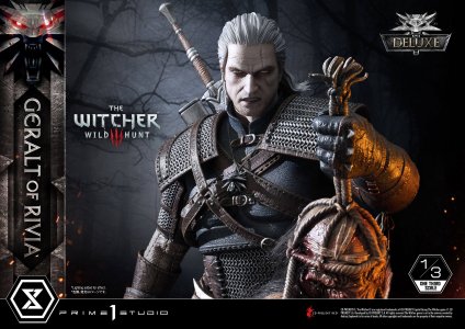 Witcher 3 Wild Hunt Statue 1/3 Geralt von Riva Deluxe Version 88 cm 7