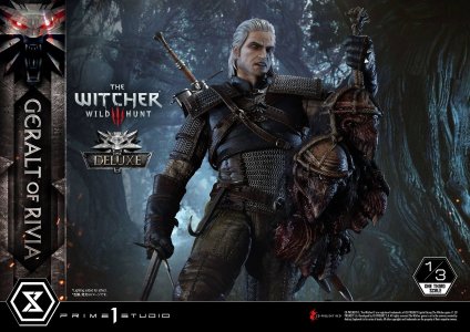 Witcher 3 Wild Hunt Statue 1/3 Geralt von Riva Deluxe Version 88 cm 5
