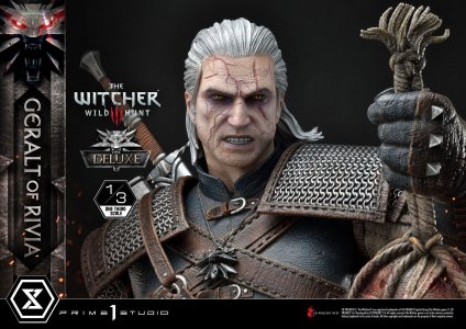 Witcher 3 Wild Hunt Statue 1/3 Geralt von Riva Deluxe Version 88 cm 3