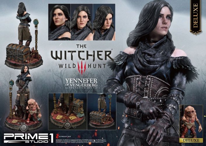 Witcher 3 Wild Hunt Statue Yennefer von Vengerberg Alternative Outfit Deluxe Version 51 cm