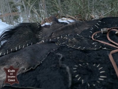 Ziegenfell Fußgamaschen