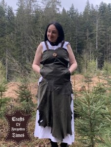 Wildleder Überkleid