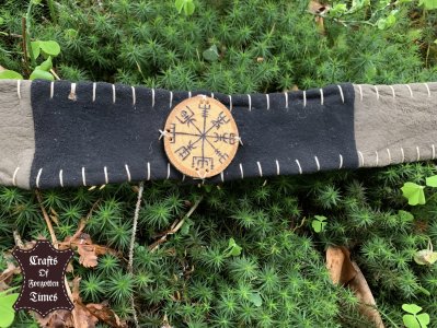 Einfache Leder/Fell Stirnbänder 10