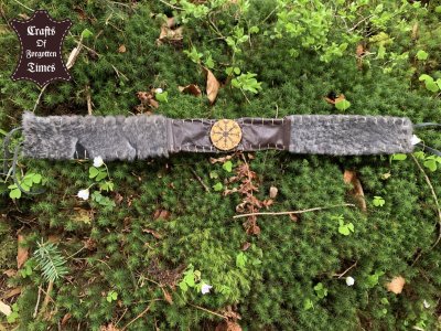 Einfache Leder/Fell Stirnbänder 6