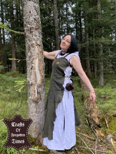 Wildleder Überkleid