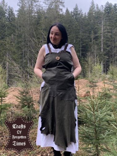 Wildleder Überkleid