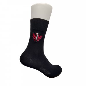 1 Paar Socken mit Tiroler Adler und Wunschtext Business-Socken, Sneaker-Socken, Sport-Socken