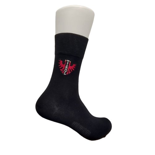 1 Paar Socken mit Tiroler Adler und Wunschtext Business-Socken, Sneaker-Socken, Sport-Socken
