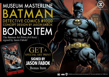 Batman Detective Comics #1000 Statue von Prime 1 Studio 18