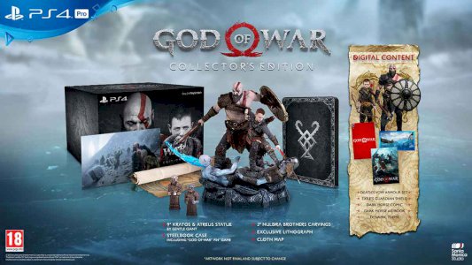 God of War Collectors Edition - [Playstation 4] (Uncut PEGI)