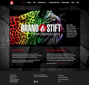 Webdesign, Homepages