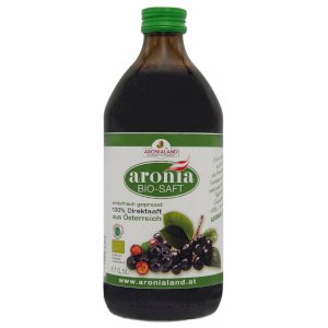 Aronia Bio Saft 100% aus Österreich