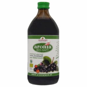 Aronia Bio Saft 6 x 0,5L 100% aus Österreich