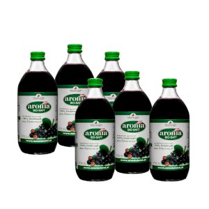Aronia Bio Saft 6 x 0,5L 100% aus Österreich