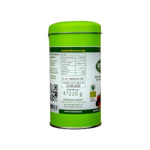 Aronia Bio Trockenbeeren 220g, 100% aus Österreich