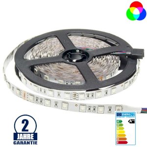60SMD/M 14,4W/M 24V LED STREIFEN RGB 5M ROLLE