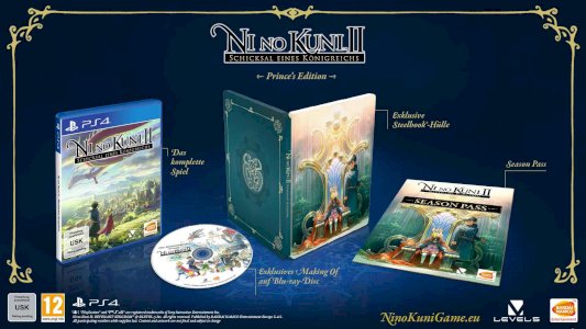 Ni No Kuni 2: Schicksal eines Königreichs [Prince’s Edition] - [Playstation 4]
