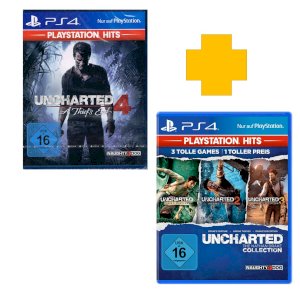 Uncharted Collection (Teil 1-3) + Uncharted 4: A Thief’s End