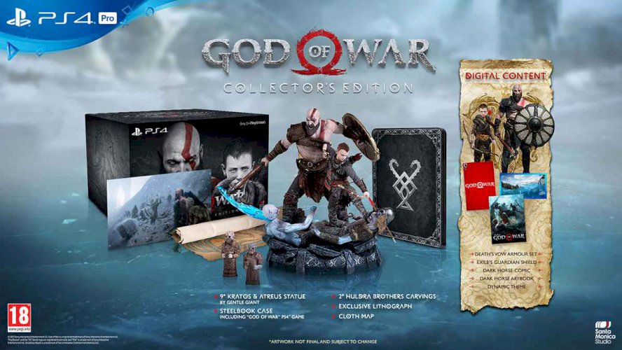 God of War Collectors Edition - [Playstation 4] (Uncut PEGI)