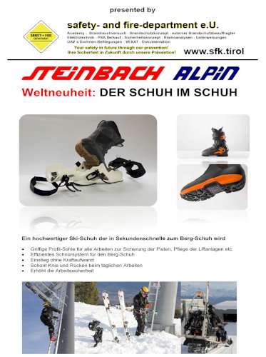 Funktions-Ski-Schuh für den Alpin Bereich 
