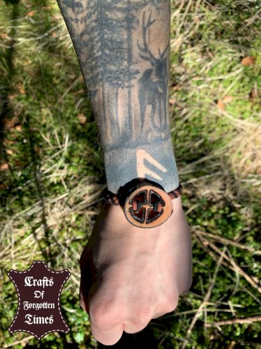 Sonnen Kreuz/Rad Armband