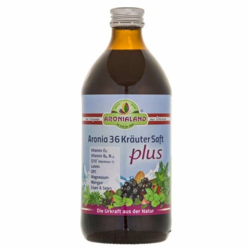 Aronia 36 Kräutersaft Plus 0,5L 