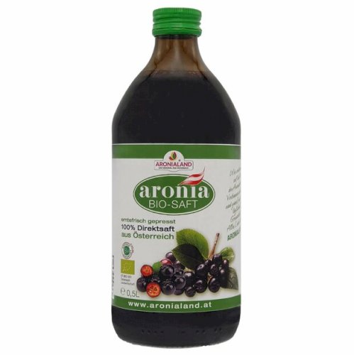 Aronia Bio Saft 6 x 0,5L 100% aus Österreich