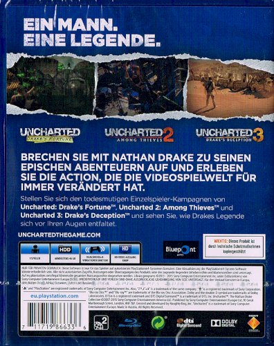 Uncharted Collection (Teil 1-3) + Uncharted 4: A Thief’s End